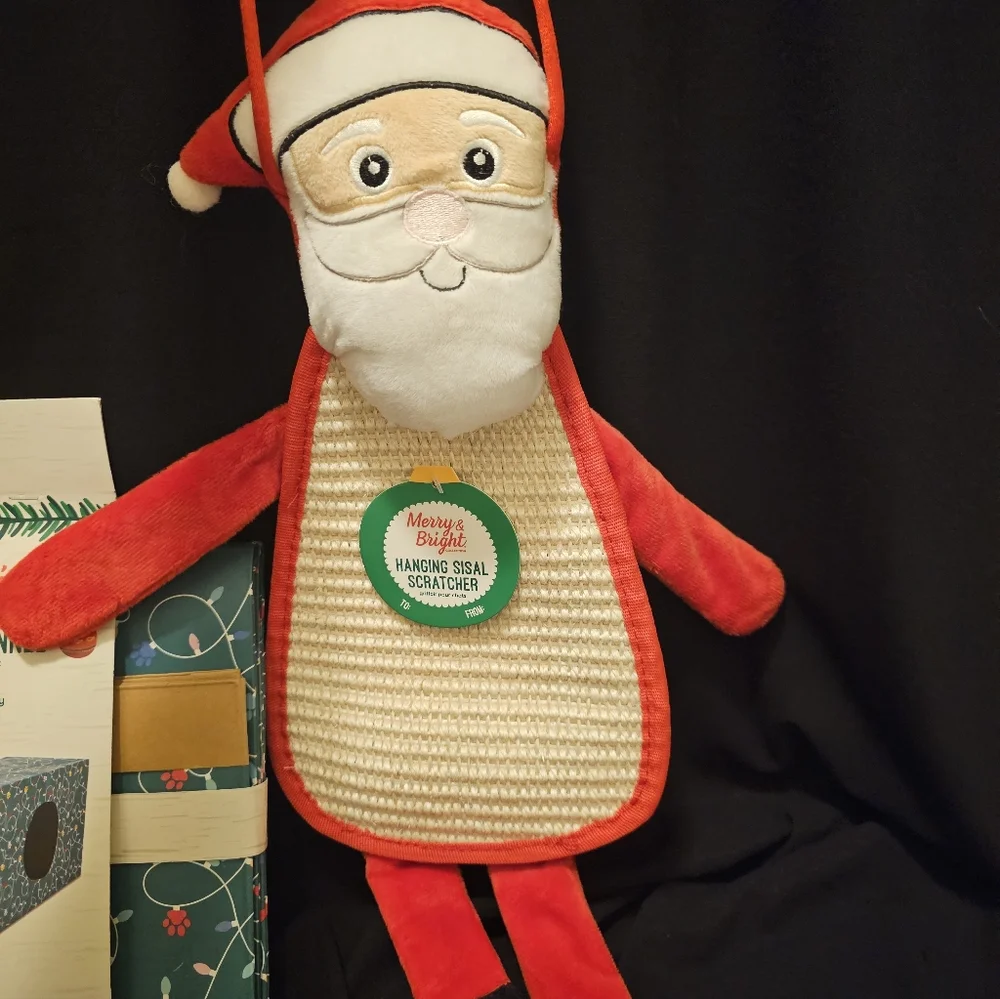 Merry & Bright Cat Christmas Toy Set